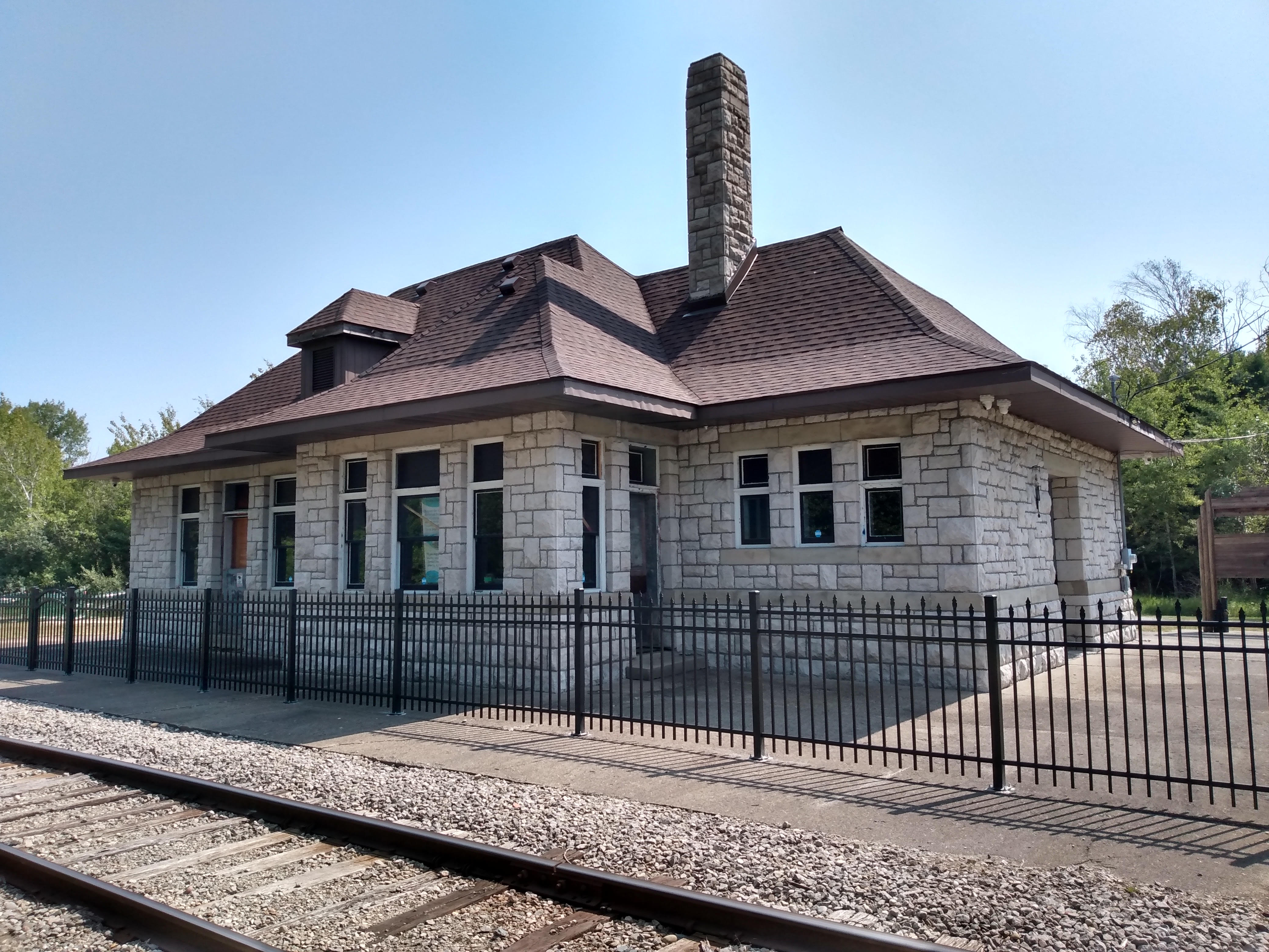 Restored Harrisville Depot